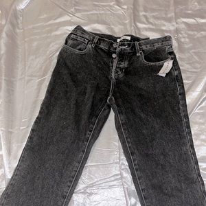 Basic blackish greyish VINTAGE jeans 🎼🖤 SUPER cute style !!!